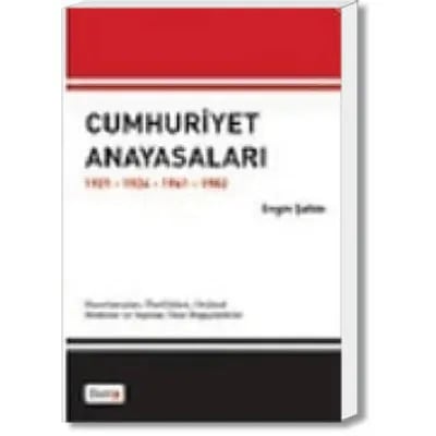 Cumhuriyet Anayasaları