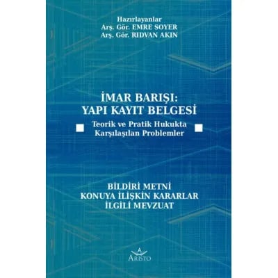 İmar Barışı: Yapı Kayıt Belgesi