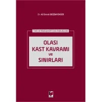 Olası Kast Kavramı ve Sınırları