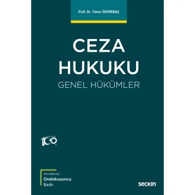 Ceza Hukuku Genel Hükümler