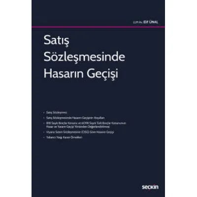 Satış Sözleşmesinde Hasarın Geçişi