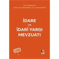 İdare ve İdari Yargı Mevzuatı