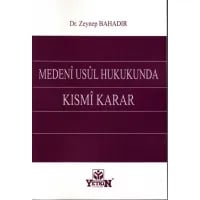 Medeni Usul Hukukunda Kısmi Karar