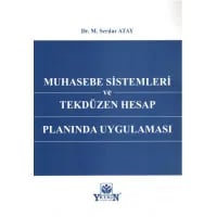 Muhasebe Sistemleri ve Tekdüzen Hesap Planında Uygulaması