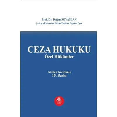 Ceza Hukuku Özel Hükümler