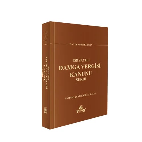 488 Sayılı Damga Vergisi Kanunu Şerhi - Ahmet Kırman - Kitap