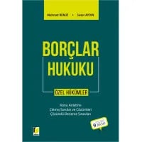 Borçlar Hukuku Özel Hükümler
