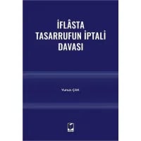 İflasta Tasarrufun İptali Davası