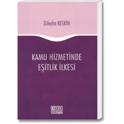 Kamu Hizmetinde Eşitlik İlkesi