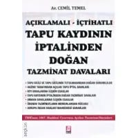 Tapu Kaydının İptalinden Doğan Tazminat Davaları