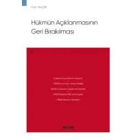 Hükmün Açıklanmasının Geri Bırakılması