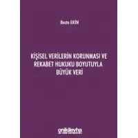 Kişisel Verilerin Korunması ve Rekabet Hukuku Boyutuyla Büyük Veri