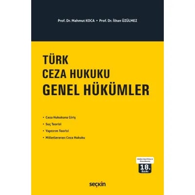 Türk Ceza Hukuku Genel Hükümler