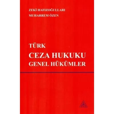Türk Ceza Hukuku (Genel Hükümler)