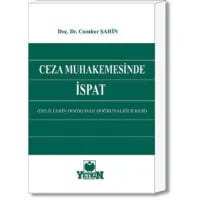 Ceza Muhakemesinde İspat