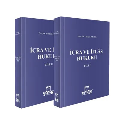 İcra ve İflas Hukuku - ( 1. CİLT & 2. CİLT )