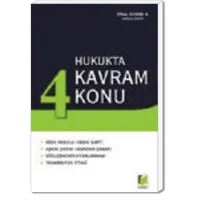 Hukukta Dört Kavram Dört Konu