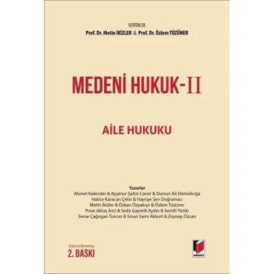 Medeni Hukuk II Aile Hukuku