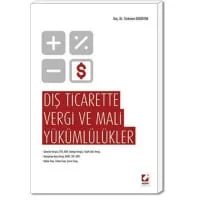 Dış Ticarette Vergi ve Mali Yükümlülükler