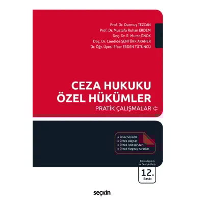 Ceza Hukuku Özel Hükümler Pratik Çalışmalar