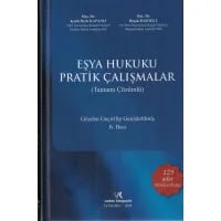 Eşya Hukuku Pratik Çalışmalar