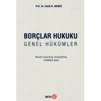 Borçlar Hukuku Genel Hükümler