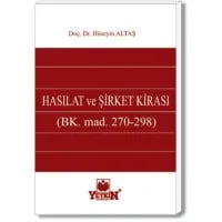 Hasılat ve Şirket Kirası (BK. Mad. 270 – 298)