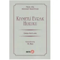 Kıymetli Evrak Hukuku (Ders Notları – Soru Örnekleri)