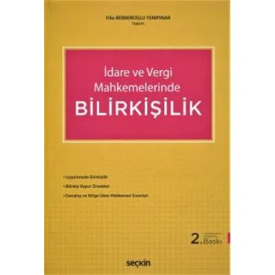İdare ve Vergi Mahkemelerinde Bilirkişilik
