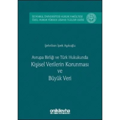 Avrupa birliği ve Türk Hukukunda Kişisel Verilerin Korunması ve Büyük Veri
