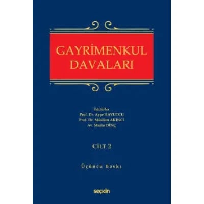 Gayrimenkul Hukuku Davaları (2 Cilt Takım)