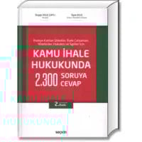 Kamu İhale Hukukunda 2300 Soruya - 2300 Cevap