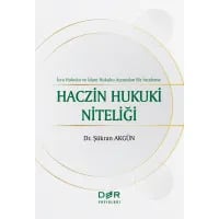 Haczin Hukuki Niteliği