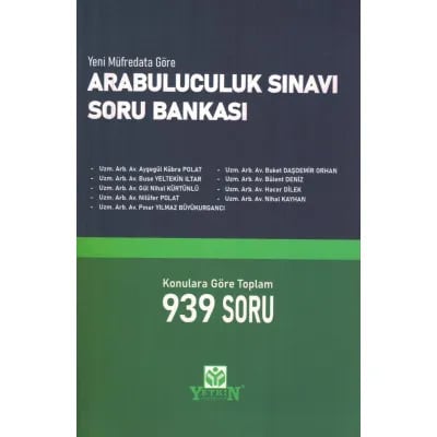 ARABULUCULUK SINAVI SORU BANKASI