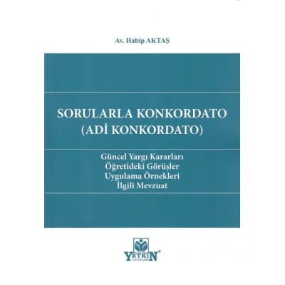 Sorularla Konkordato (Adi Konkodato)
