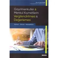 Gayrimenkuller & Menkul Kıymetlerin Vergilendirilmesi & Değerlemesi