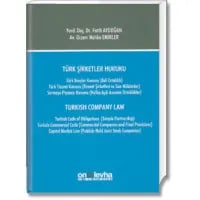 Türk Şirketler Hukuku(Turkish Company Law)