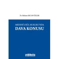 Medeni Usul Hukukunda Dava Konusu