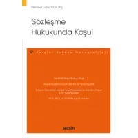 Sözleşme Hukukunda Koşul