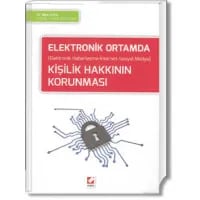 Elektronik Ortamda(Elektronik Haberleşme-İnternet-Sosyal Medya) Kişilik Hakkının Korunması