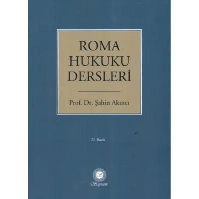 Roma Hukuku Dersleri