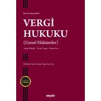 Vergi Hukuku (Genel Hükümler)