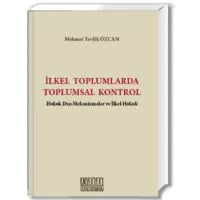 İlkel Toplumlarda Toplumsal Kontrol