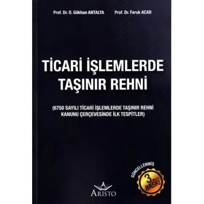 Ticari İşlemlerde Taşınır Rehni