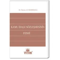 Kamu İhale Sözleşmesinin Feshi