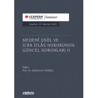 Medeni Usul ve İcra İflas Hukukunun Güncel Sorunları II