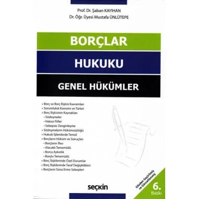 Borçlar Hukuku Genel Hükümler