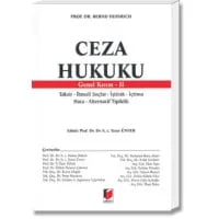 Ceza Hukuku(Genel Kısım-II)