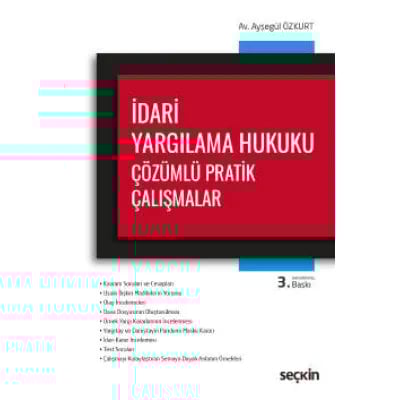 İdari Yargılama Hukuku Çözümlü Pratik Çalışmalar