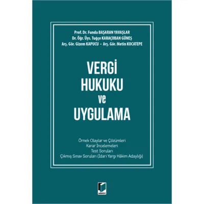 Vergi Hukuku ve Uygulama